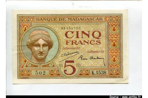 58775 - 5 FRANCS Déesse JUNON