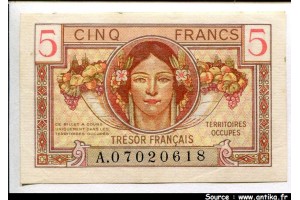64193 - 5 FRANCS 