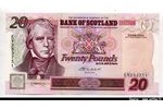 66386 - 220 Pounds Sir W.Scott & Biologiste Bank of Scotland