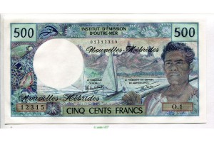 67547 - 500 FRANCS Polynésien