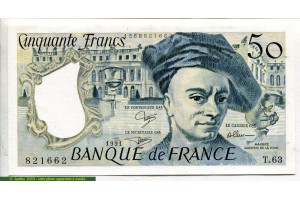 71022 - 50 FRANCS QUENTIN - Type 1976