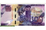 71461 - 100 Shilings M.J Kenyatta & Animaux Maîs (Superbe Billet)