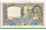73868 - 20 FRANCS SCIENCE & TRAVAIL - Type 1940
