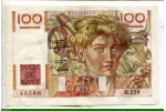 74007 - 100 FRANCS JEUNE PAYSAN - Type 1945 74007 - 100 FRANCS JEUNE PAYSAN - Type 1945