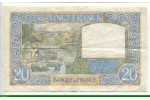75999 - 20 FRANCS SCIENCE & TRAVAIL - Type 1940