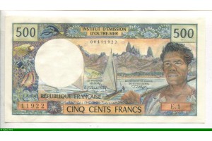 76159 - 500 FRS Polynésien Républque Française