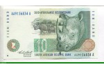 76215 - 10 Rand Rhinocéros