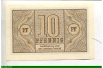 76249 - 10 Pfennig Brun   *   *   *   *   *  *