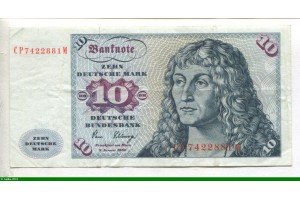 76263 - 10 Deutsche Mark Jeune Homme p /Albrecht Dürer