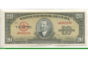 76631 - 20 Pesos Antonio Maceo