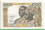 78366 - 1000 Francs Couple Africain