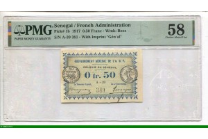 78393 - 0,50 Francs Gouvt Général A.O.F