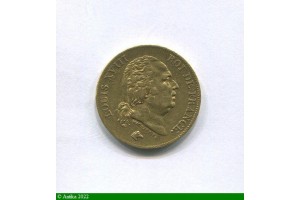 79076 - 40 FRANCS OR  Buste nu