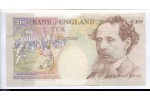 79551 - 10 Pounds Elizabeth II  & Charles Dickens    *     *     *    *
