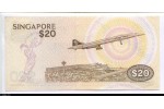 79853 - 20 Dollars Oiseau & Changi International Airport avec le CONCORDE  *    *