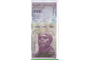 79962 - 1000 Bolivares Negro Primero
