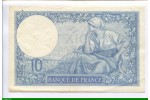 80022 - 10 FRANCS MINERVE - Type 1915