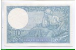 80026 - 10 FRANCS MINERVE - Type 1915 modifié
