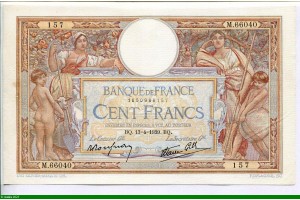 80066 - 100 FRANCS LOM -Type 1906 modifié