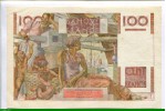 80078 - 100 FRANCS JEUNE PAYSAN - Type 1945 filigrane inversé