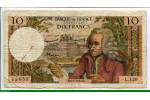 80113 - 10 FRANCS VOLTAIRE - Type 1963 80113 - 10 FRANCS VOLTAIRE - Type 1963