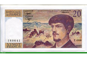 80150 - 20 FRANCS DEBUSSY - Type 1980