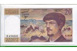 80152 - 20 FRANCS DEBUSSY - Type 1980 80152 - 20 FRANCS DEBUSSY - Type 1980