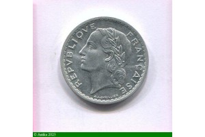 80599 - 5 FRANCS  LAVRILLIER Aluminium