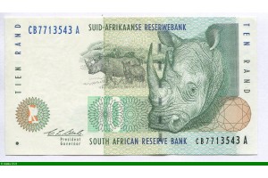 81413 - 10 Rand Rhinocéros  PROMO