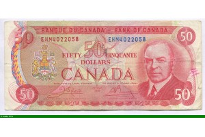 81498 - 50 Dollars Portrait William Lyon MacKenzie King