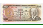 81499 - 100 Dollars Sir Robert Laird Borden 81499 - 100 Dollars Sir Robert Laird Borden