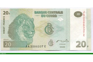 81763 - 20 Francs Têtye de Loin