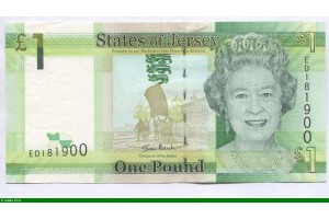 81844 - 1 ¨Pound Elizabeth II & Le Hocq Tower    *    *