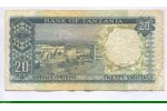 82055 - 20 Shillings Psdt J.Nyerere