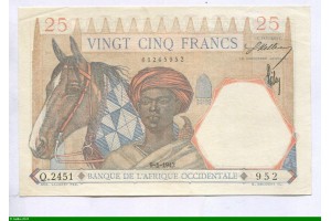 82716 - 25 FRANCS Cavalier Touareg