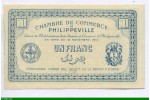 82755 - 1 FRANC Chambre Commerce Philippeville