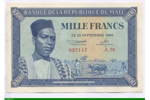 82811 - 1000 FRANCS MODIBO KEITA