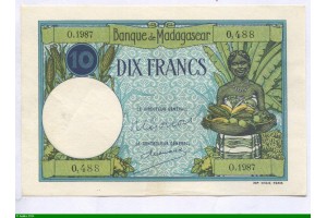 82824 - 10 FRANCS Femme & Fruits
