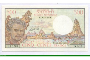 82867 - 500 FRANCS Homme & Lac Abbe