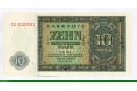 82965 - 10 Deutsche Mark Vert gris (7 chiffres) 82965 - 10 Deutsche Mark Vert gris (7 chiffres)