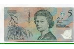 83014 - 5 Dollars Elzabeth II Polymère 83014 - 5 Dollars Elzabeth II Polymère