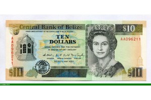 83041 - 10 Dollars Buste Elizabeth II