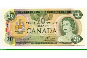 83135 - 20 Dollars  Elizabeth II & Armoiries