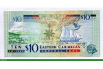 83150 - 10 Dollars Elizabeth II & Tortue     V:St Vincent