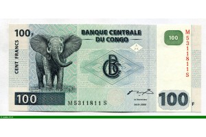 83213 - 100 FRANCS Eléphant      *      *