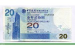 83421 - 20 Dollars Bank of China Hong Kong Limited