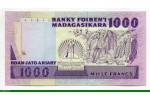 83619 - 1000 Francs/ 200 Ariary Roberto Frah Flutîste