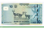 83708 - 10 Dollars Namibien  Dct Sam Nujoma & Batiment du Parlement