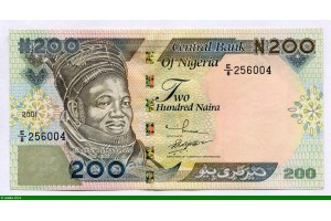 83733 - 200 Naira Alhaji Sir Ahmadu Bello