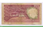 83893 - 100 Shillings Président J. Nyerere   Sign:13